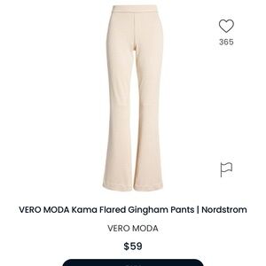 NWOT purple and yellow houndstooth stretchy flare pant